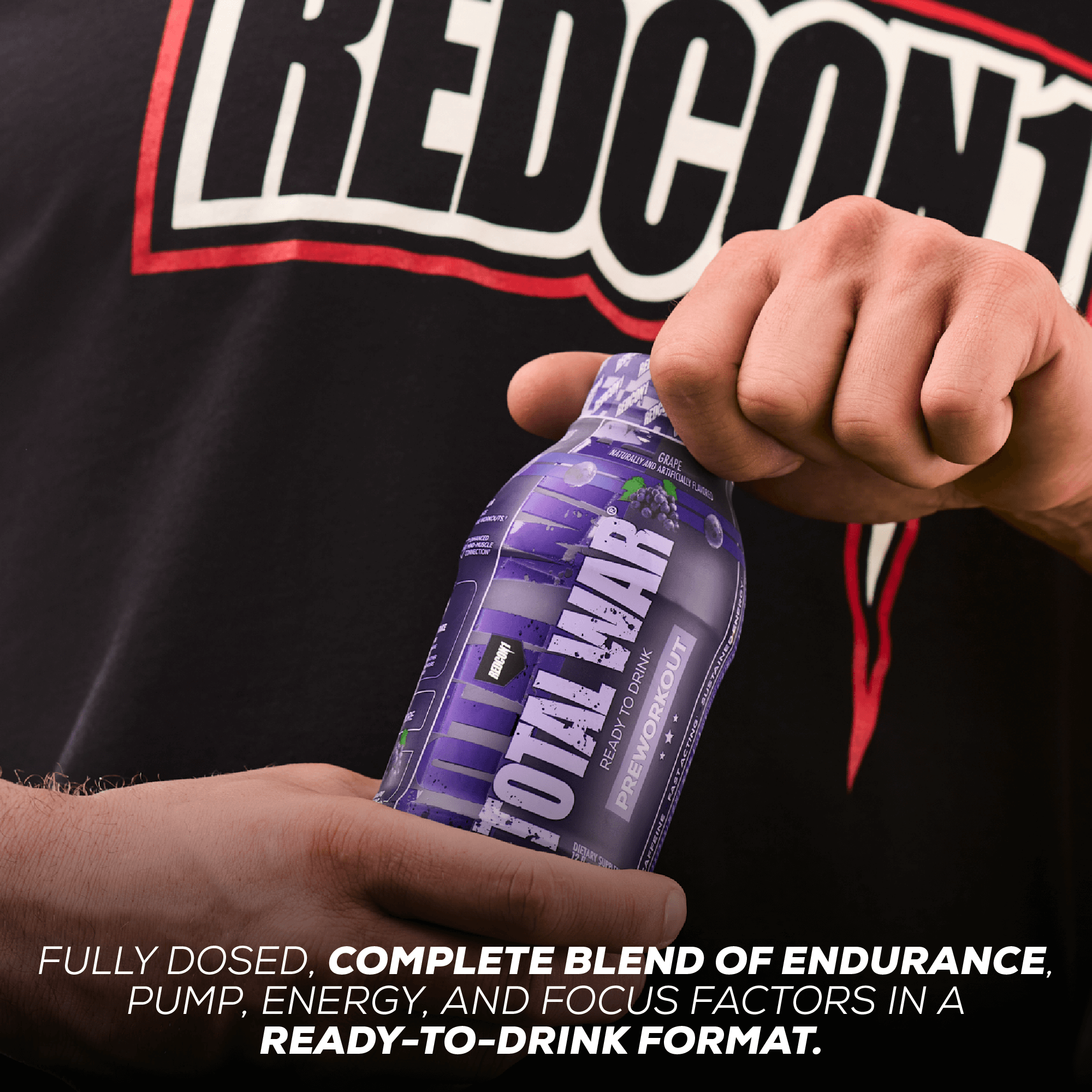 TOTAL WAR Ready To Drink Preworkout (12 Servings)