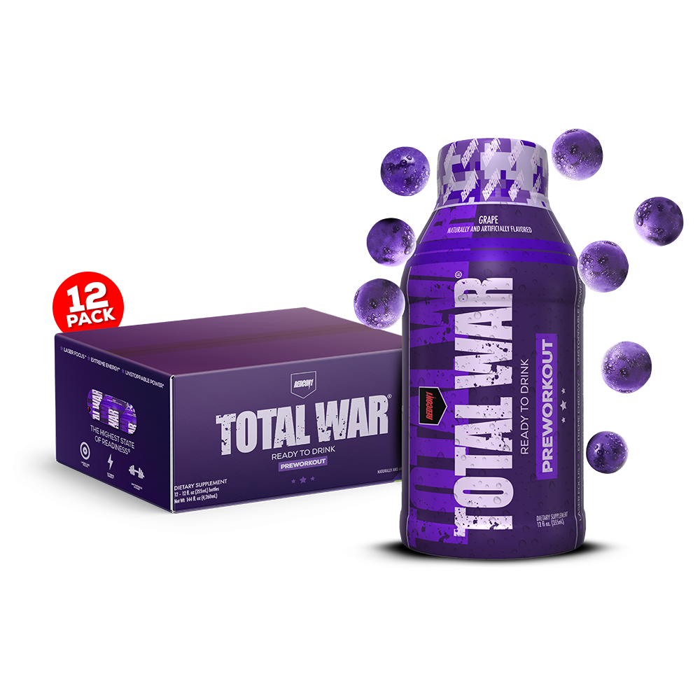 TOTAL WAR Ready To Drink Preworkout (12 Servings)