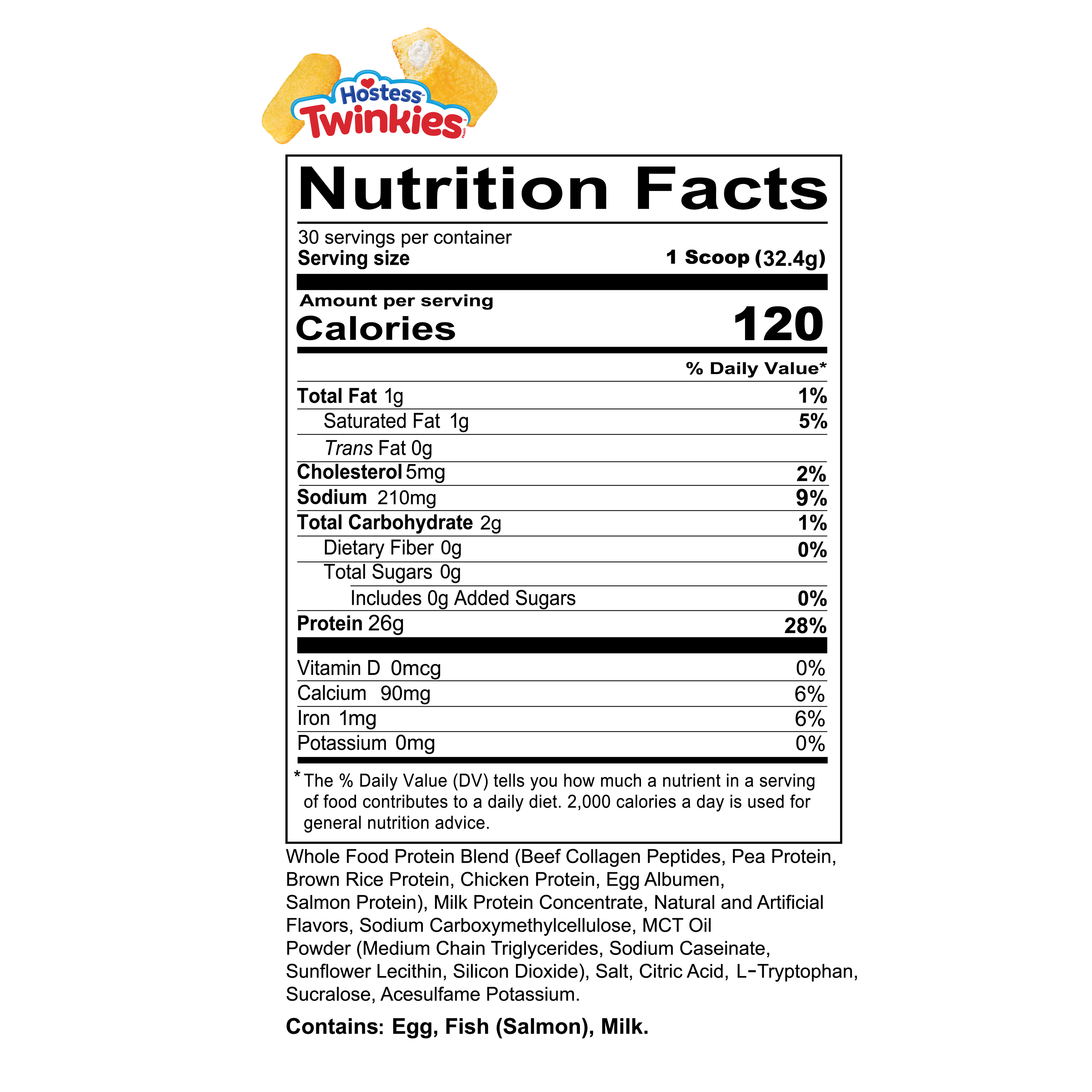 HOSTESS MRE LITE Twinkies™ Protein Powder