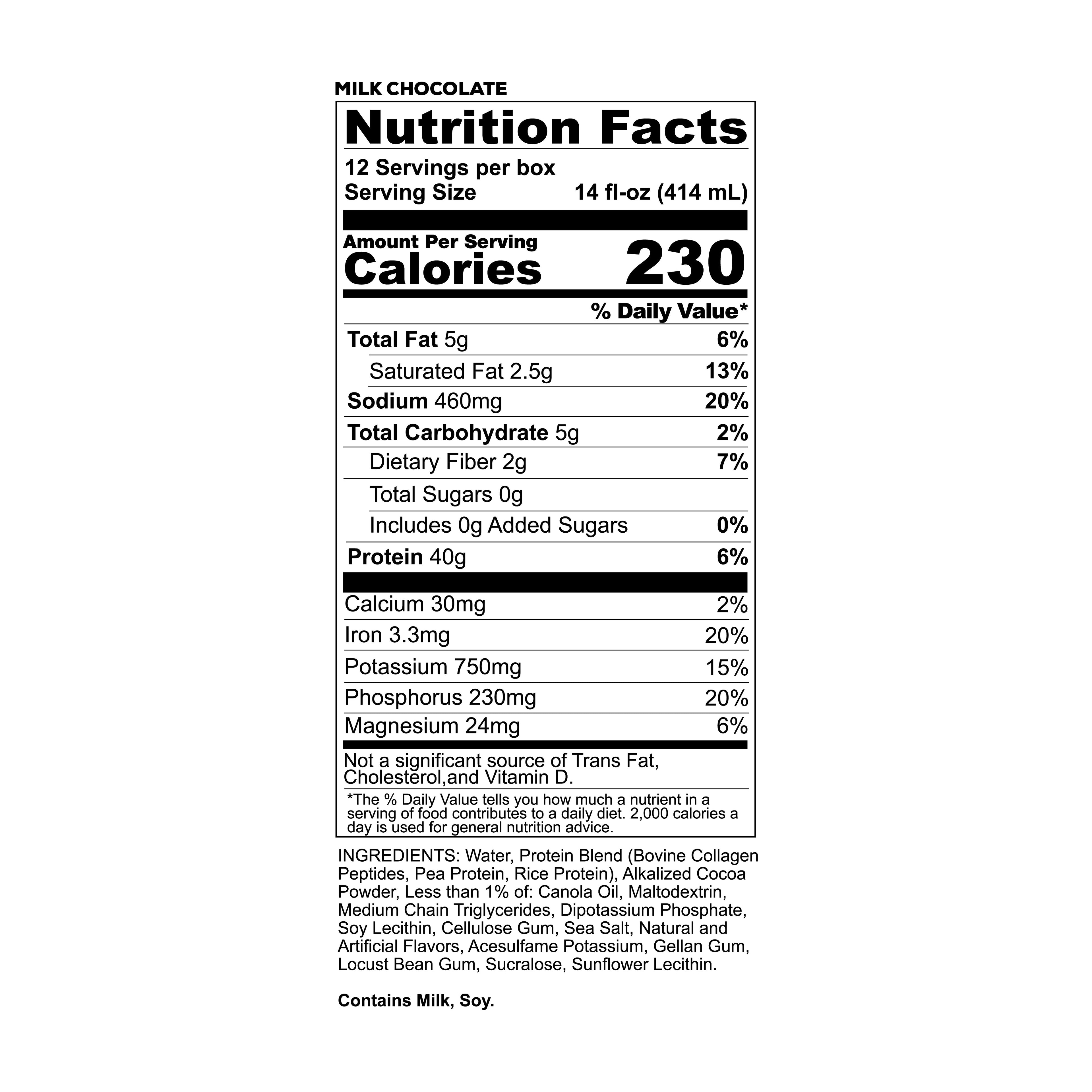 MRE Ready To Drink Protein Shakes