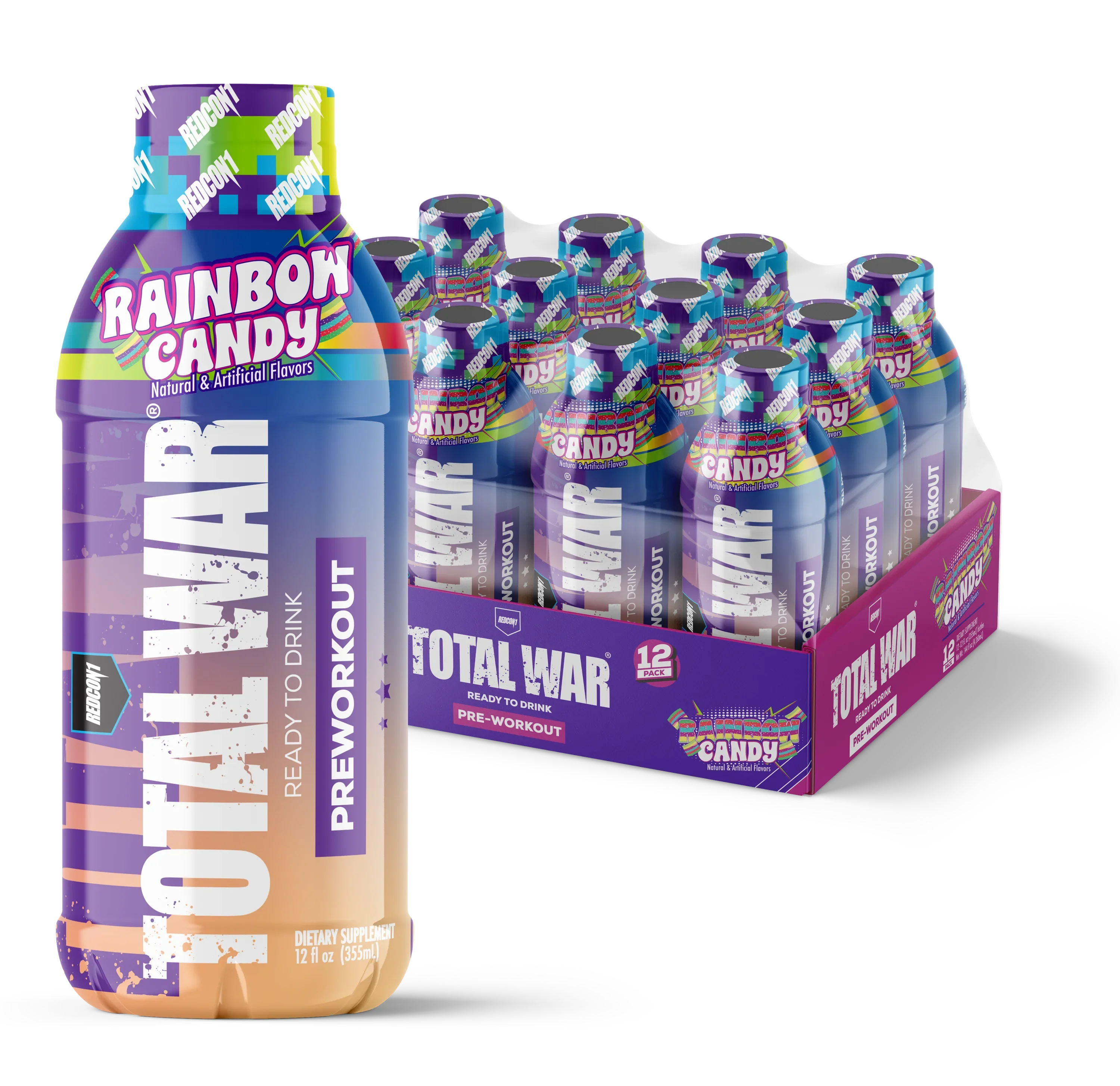 TOTAL WAR Ready To Drink Preworkout (12 Servings)