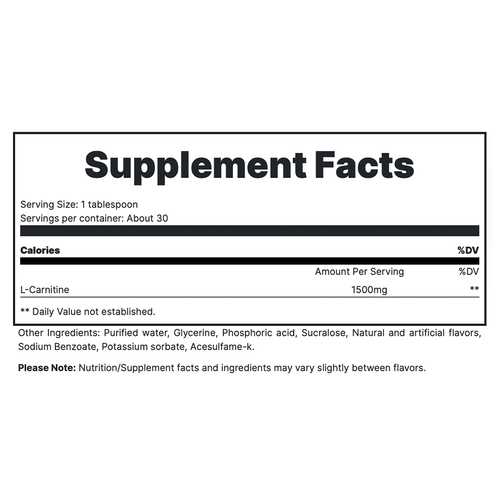 ⚡🚨  L-Carnitine