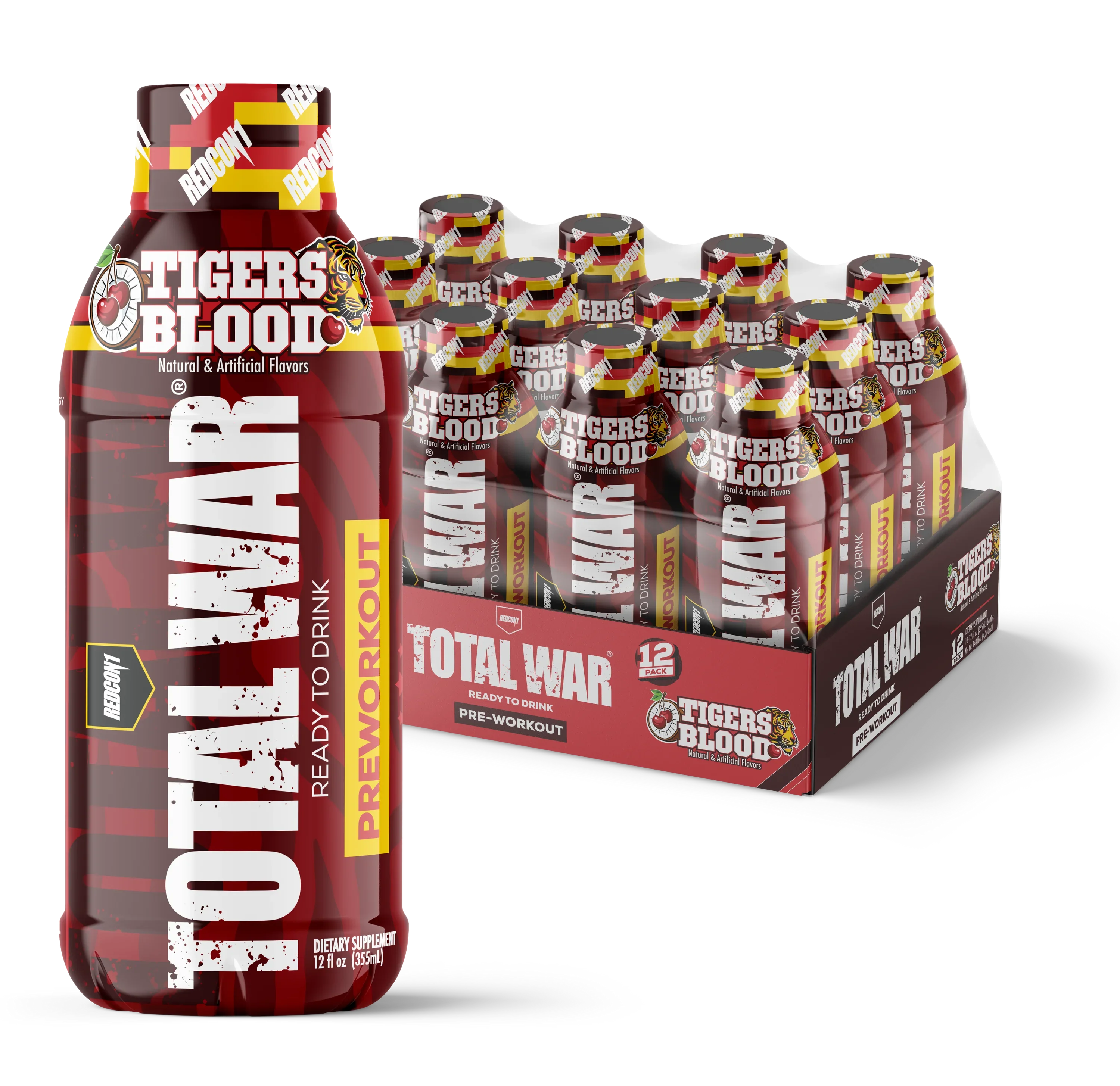 TOTAL WAR Ready To Drink Preworkout (12 Servings)