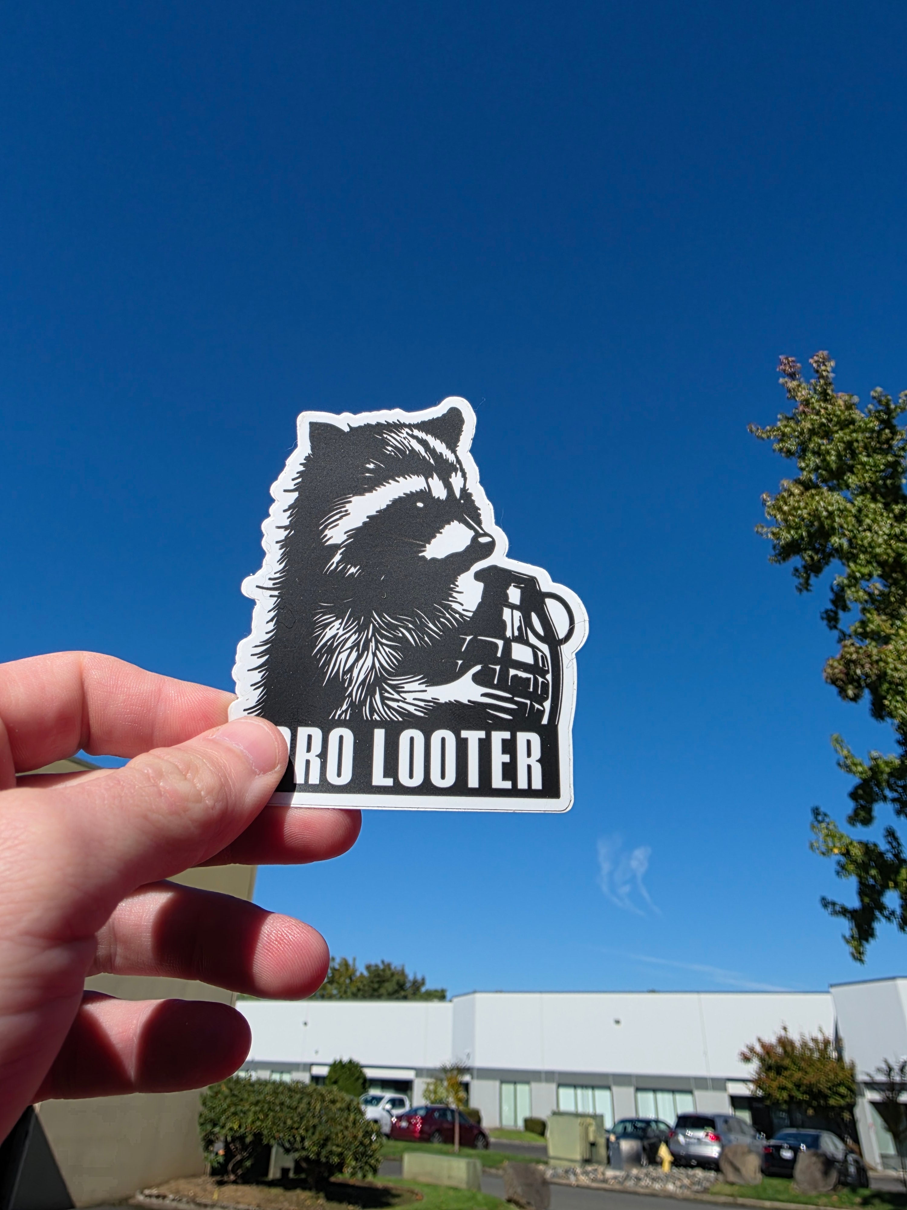 The Pro Looter Sticker